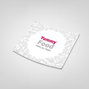 Table Mat(زیر بشقابی-زیر سینی)گلاسه135گرم دو رنگ