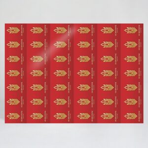 شیت لیبل 70 - 50 بدون روکش ( جنس لیبل - براق )